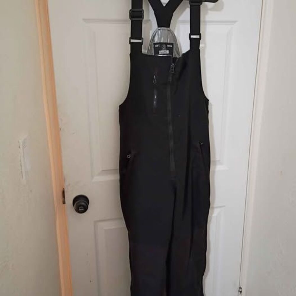 Refridgiwear Insulated Soft Shell Bib Overalls Like New